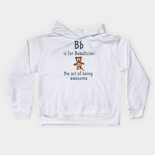 ABC's of Hockey-B Kids Hoodie